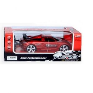 RC Hero Race auto met afstandsbediening- 20cm (Rood) verpakking