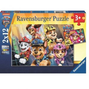 Ravensburger Disney Paw Patrol puzzel - 2 x 12 stukjes