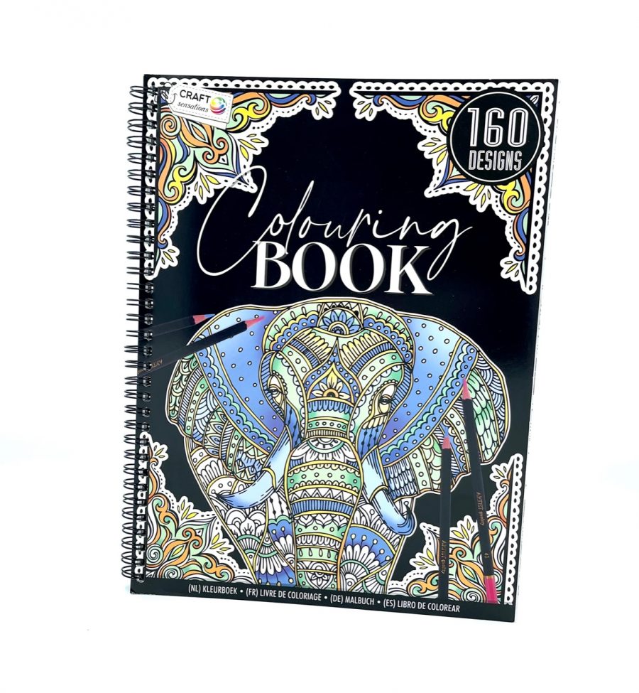 Craft sensations kleurboek met 160 ontwerpen