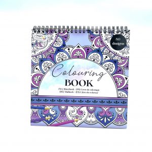Craft sensation paars kleurboek met 80 ontwerpen
